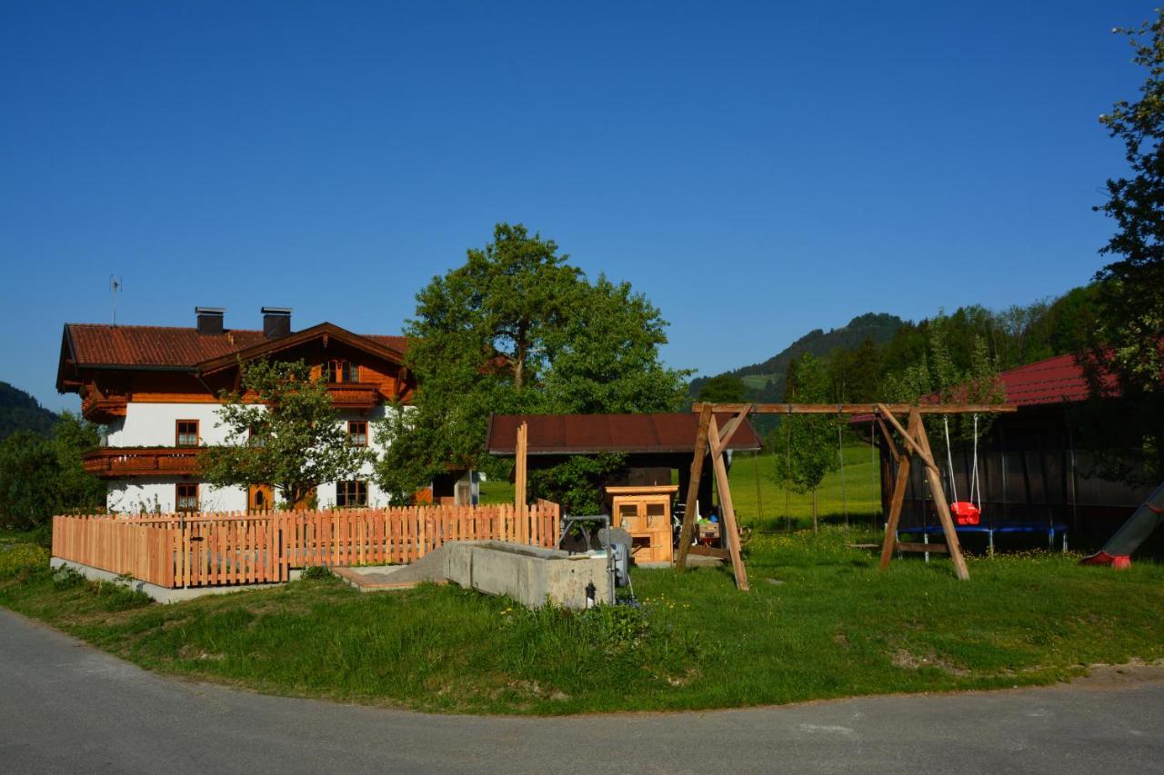 Bio- Bauernhof Obermaurach Apartment Walchsee Exterior photo